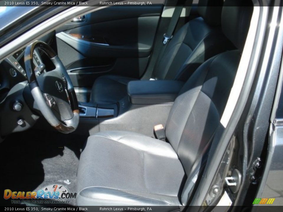 2010 Lexus ES 350 Smoky Granite Mica / Black Photo #11
