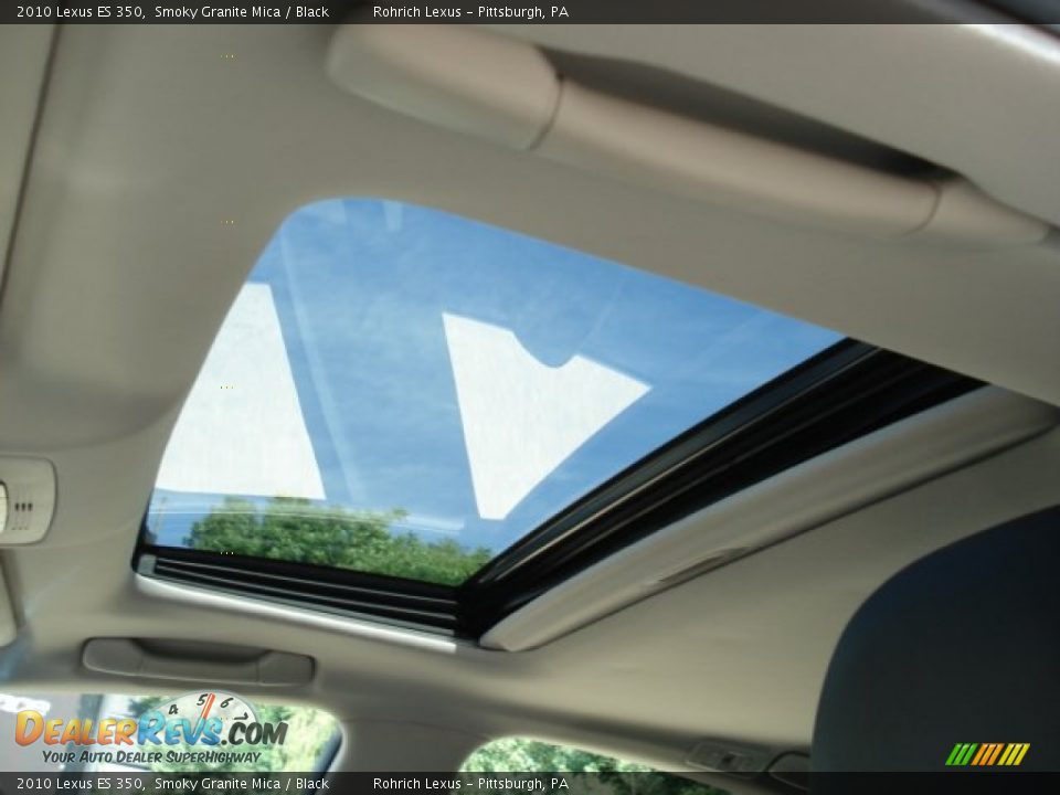 2010 Lexus ES 350 Smoky Granite Mica / Black Photo #13