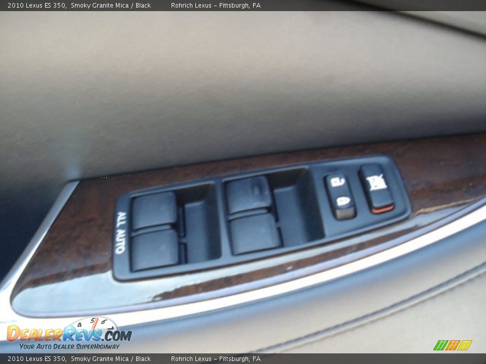 2010 Lexus ES 350 Smoky Granite Mica / Black Photo #14