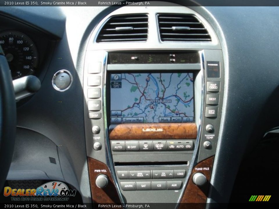 2010 Lexus ES 350 Smoky Granite Mica / Black Photo #16