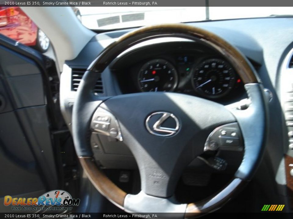 2010 Lexus ES 350 Smoky Granite Mica / Black Photo #18