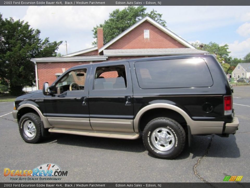 Black 2003 Ford Excursion Eddie Bauer 4x4 Photo #4