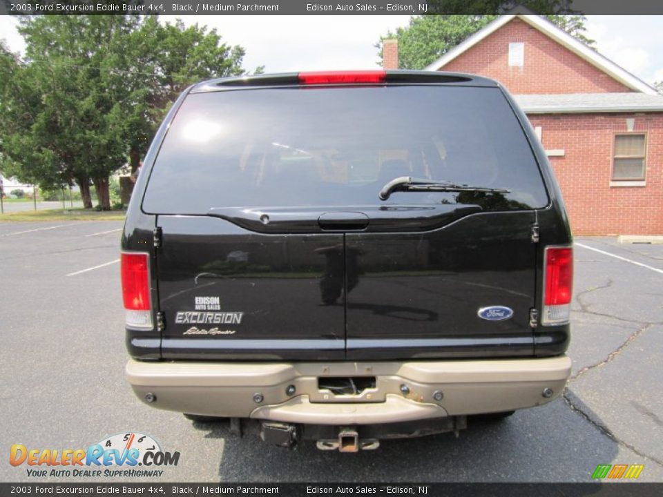 2003 Ford Excursion Eddie Bauer 4x4 Black / Medium Parchment Photo #6