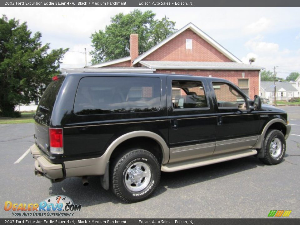 Black 2003 Ford Excursion Eddie Bauer 4x4 Photo #8