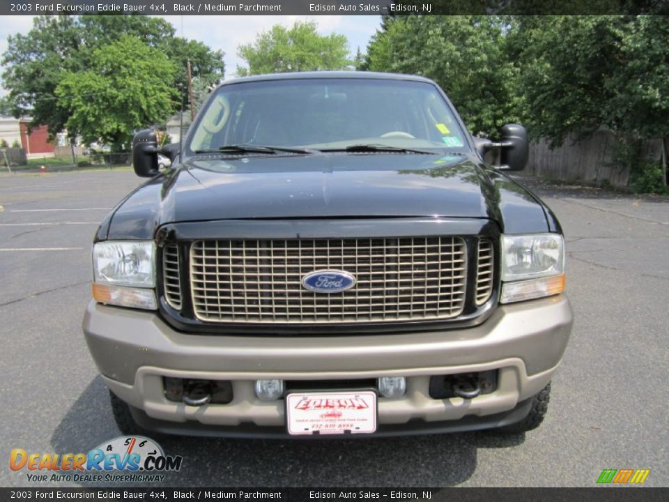 2003 Ford Excursion Eddie Bauer 4x4 Black / Medium Parchment Photo #12