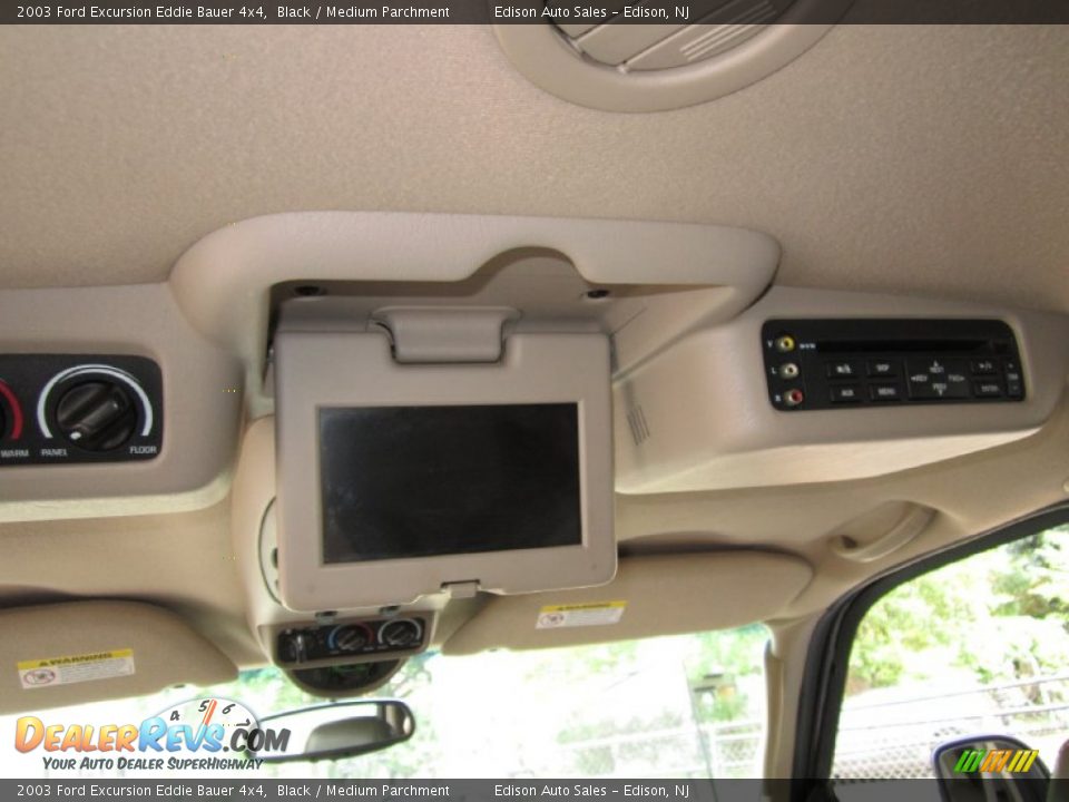 2003 Ford Excursion Eddie Bauer 4x4 Black / Medium Parchment Photo #27