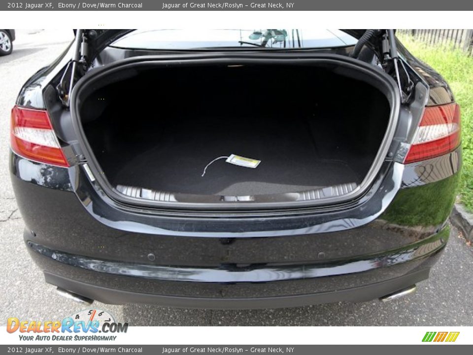 2012 Jaguar XF Ebony / Dove/Warm Charcoal Photo #7