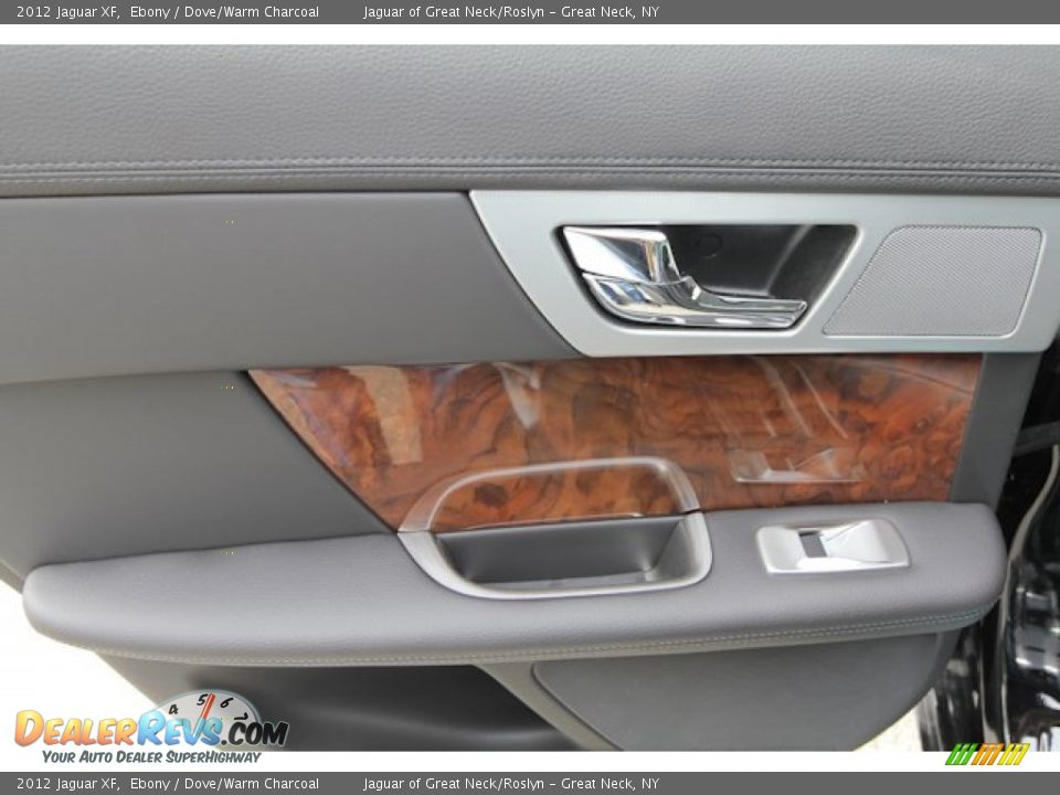 2012 Jaguar XF Ebony / Dove/Warm Charcoal Photo #15