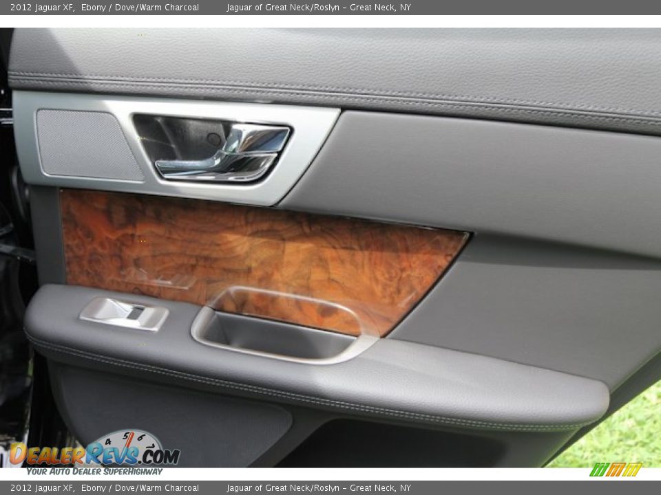 2012 Jaguar XF Ebony / Dove/Warm Charcoal Photo #18
