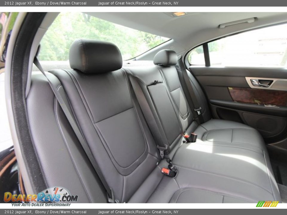 2012 Jaguar XF Ebony / Dove/Warm Charcoal Photo #19