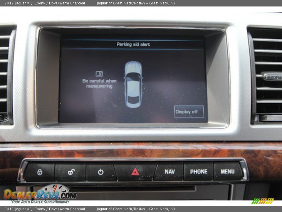 2012 Jaguar XF Ebony / Dove/Warm Charcoal Photo #29