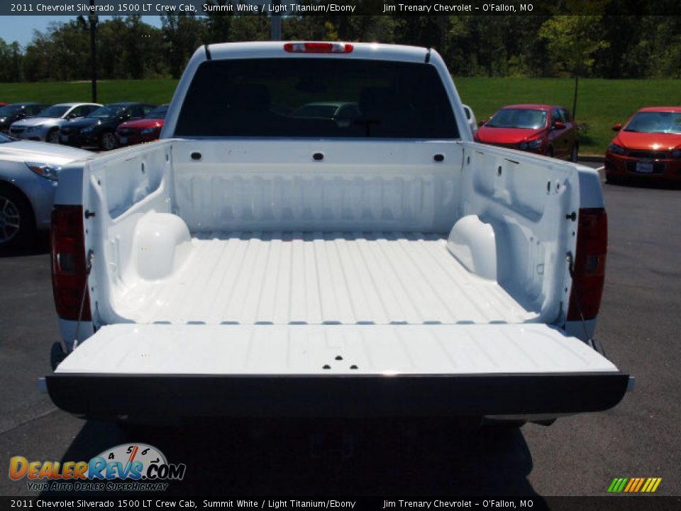 2011 Chevrolet Silverado 1500 LT Crew Cab Summit White / Light Titanium/Ebony Photo #5
