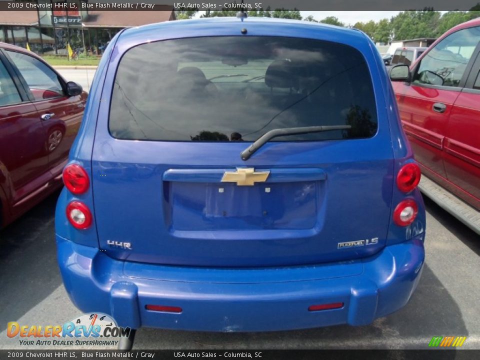 2009 Chevrolet HHR LS Blue Flash Metallic / Gray Photo #4