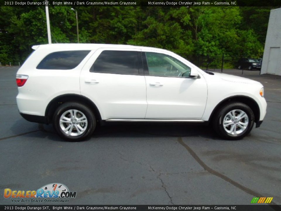 Bright White 2013 Dodge Durango SXT Photo #4