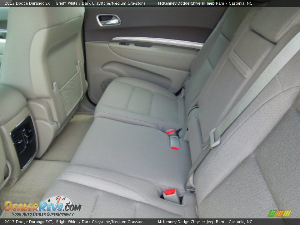 2013 Dodge Durango SXT Bright White / Dark Graystone/Medium Graystone Photo #15