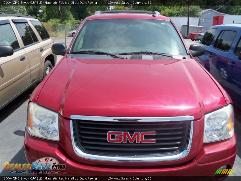 2004 GMC Envoy XUV SLE Magnetic Red Metallic / Dark Pewter Photo #1