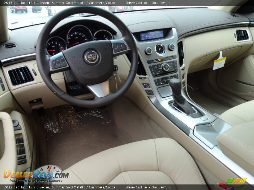 Cashmere/Cocoa Interior - 2013 Cadillac CTS 3.0 Sedan Photo #11