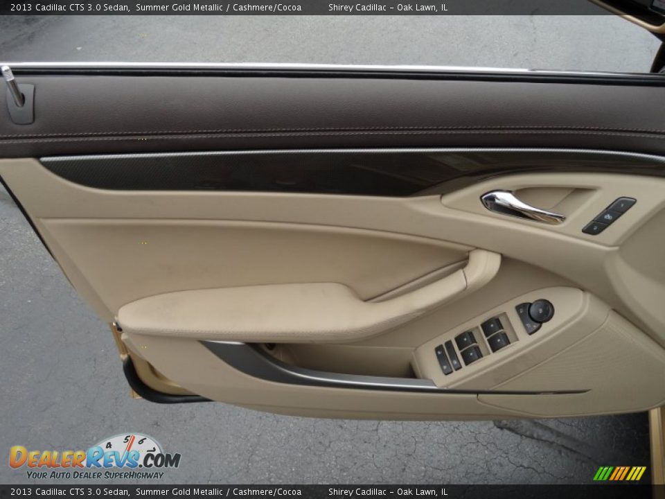 Door Panel of 2013 Cadillac CTS 3.0 Sedan Photo #13