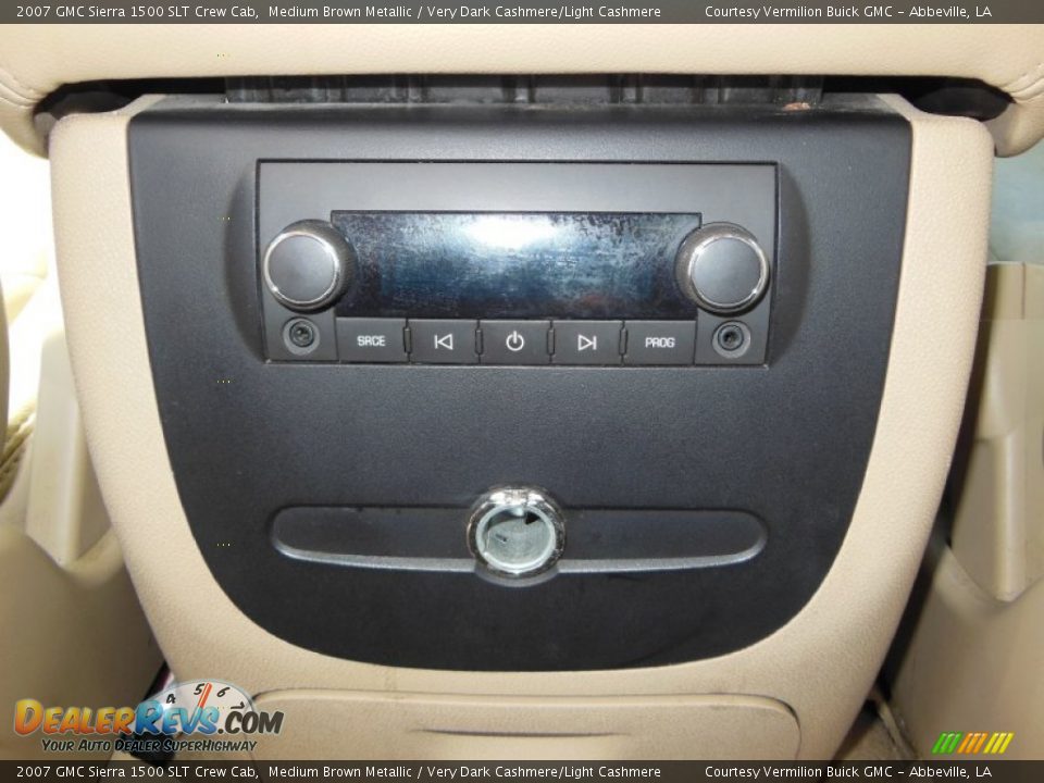 2007 GMC Sierra 1500 SLT Crew Cab Medium Brown Metallic / Very Dark Cashmere/Light Cashmere Photo #11