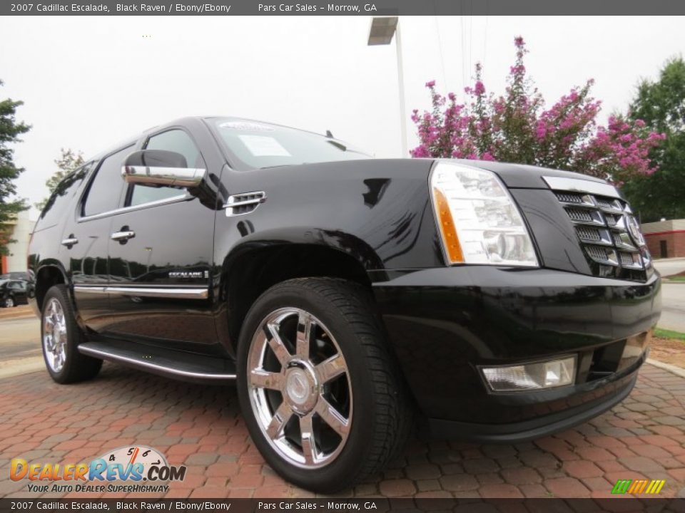 2007 Cadillac Escalade Black Raven / Ebony/Ebony Photo #4