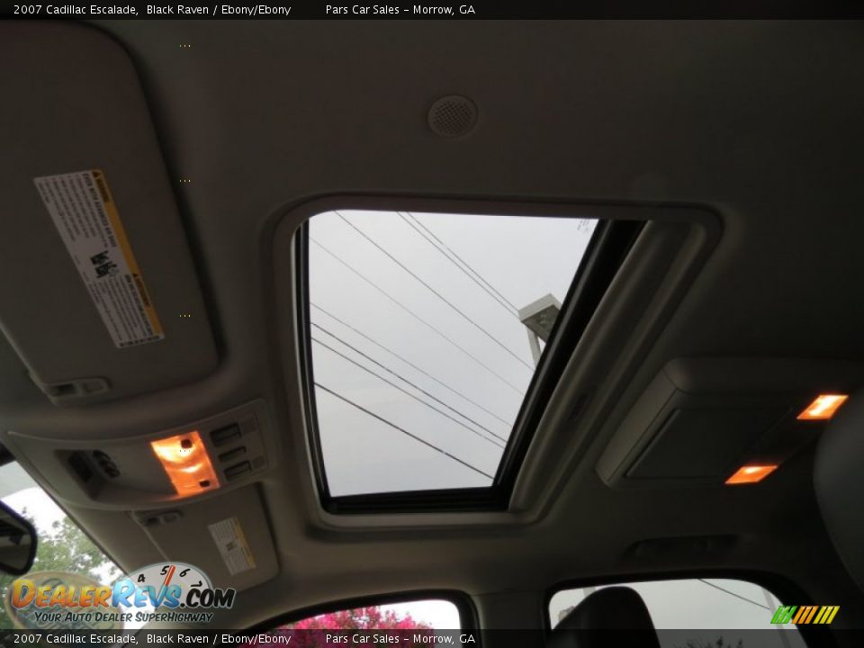 2007 Cadillac Escalade Black Raven / Ebony/Ebony Photo #7