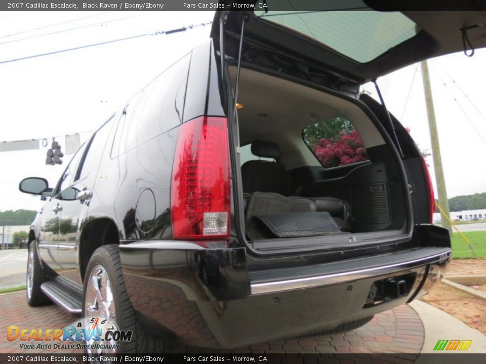 2007 Cadillac Escalade Black Raven / Ebony/Ebony Photo #9