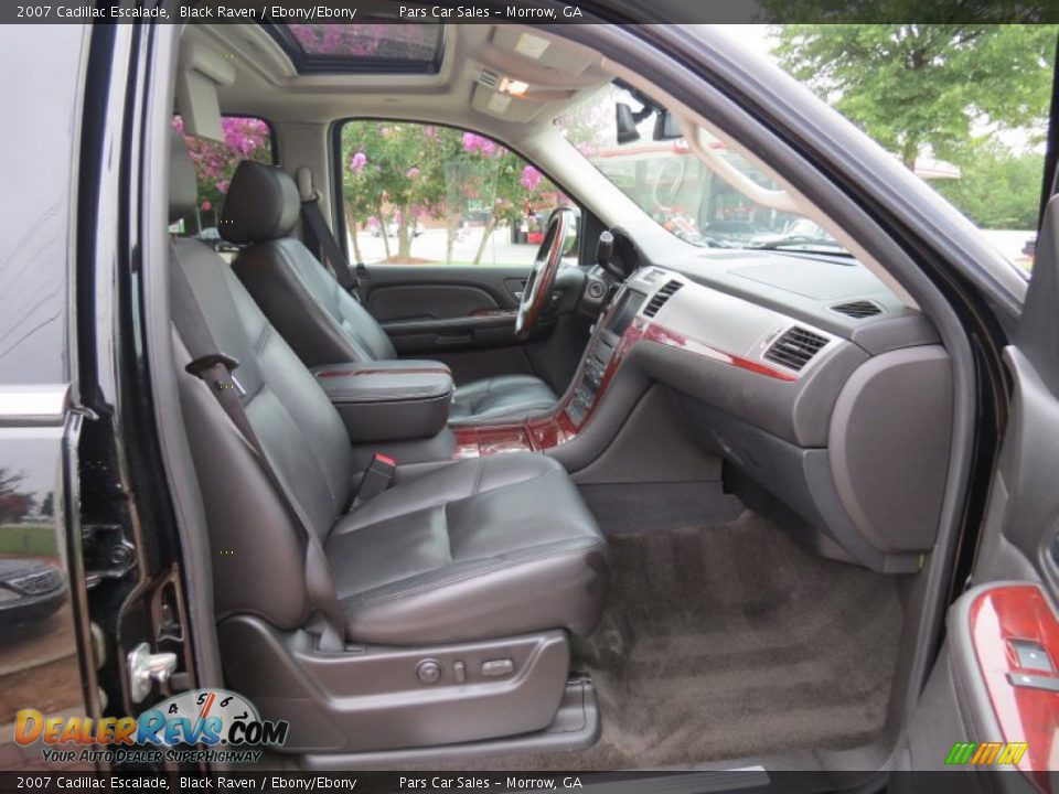 2007 Cadillac Escalade Black Raven / Ebony/Ebony Photo #11