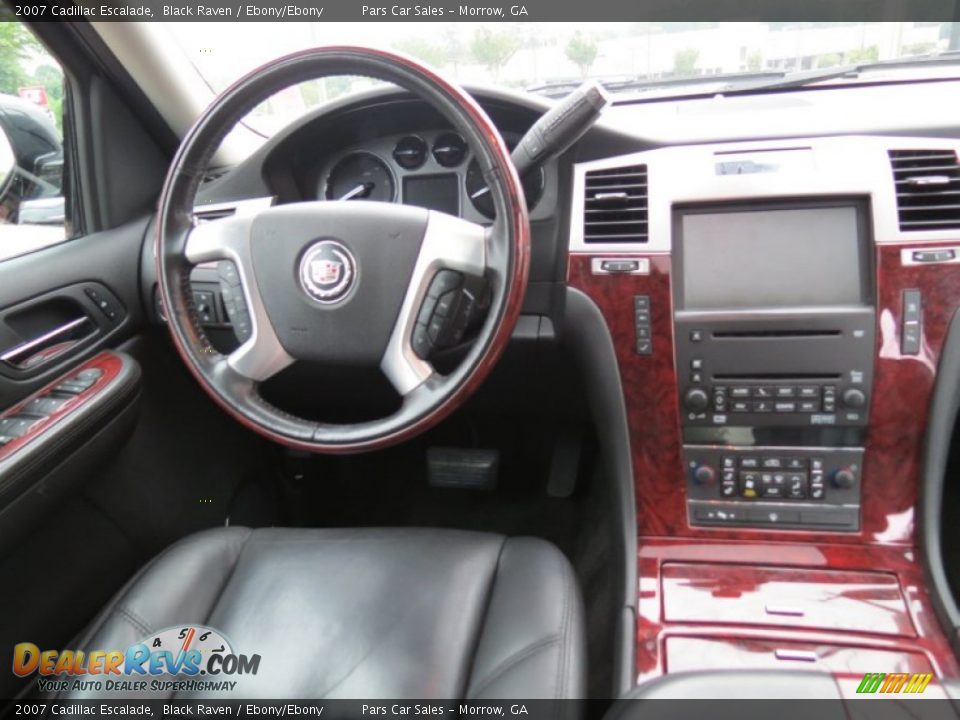 2007 Cadillac Escalade Black Raven / Ebony/Ebony Photo #12