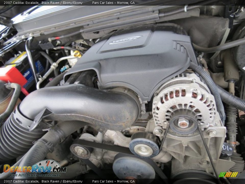 2007 Cadillac Escalade Black Raven / Ebony/Ebony Photo #14