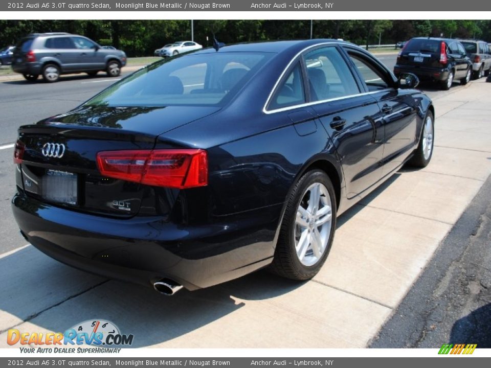 Moonlight Blue Metallic 2012 Audi A6 3.0T quattro Sedan Photo #6