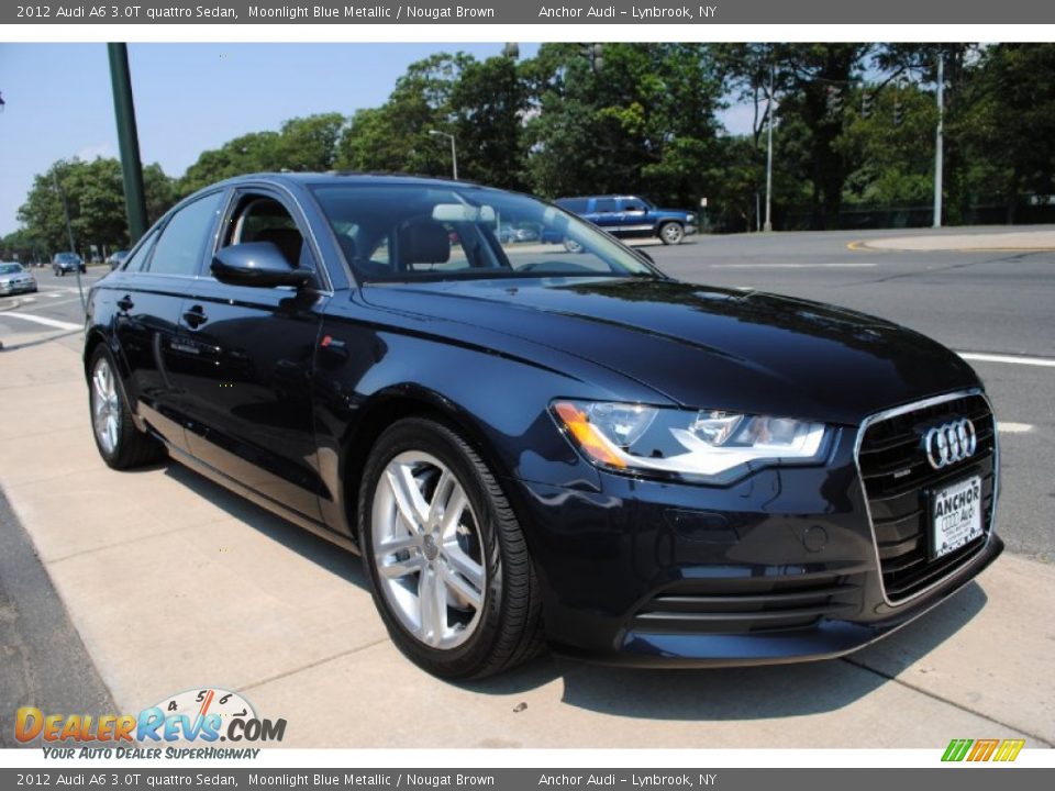 Front 3/4 View of 2012 Audi A6 3.0T quattro Sedan Photo #7