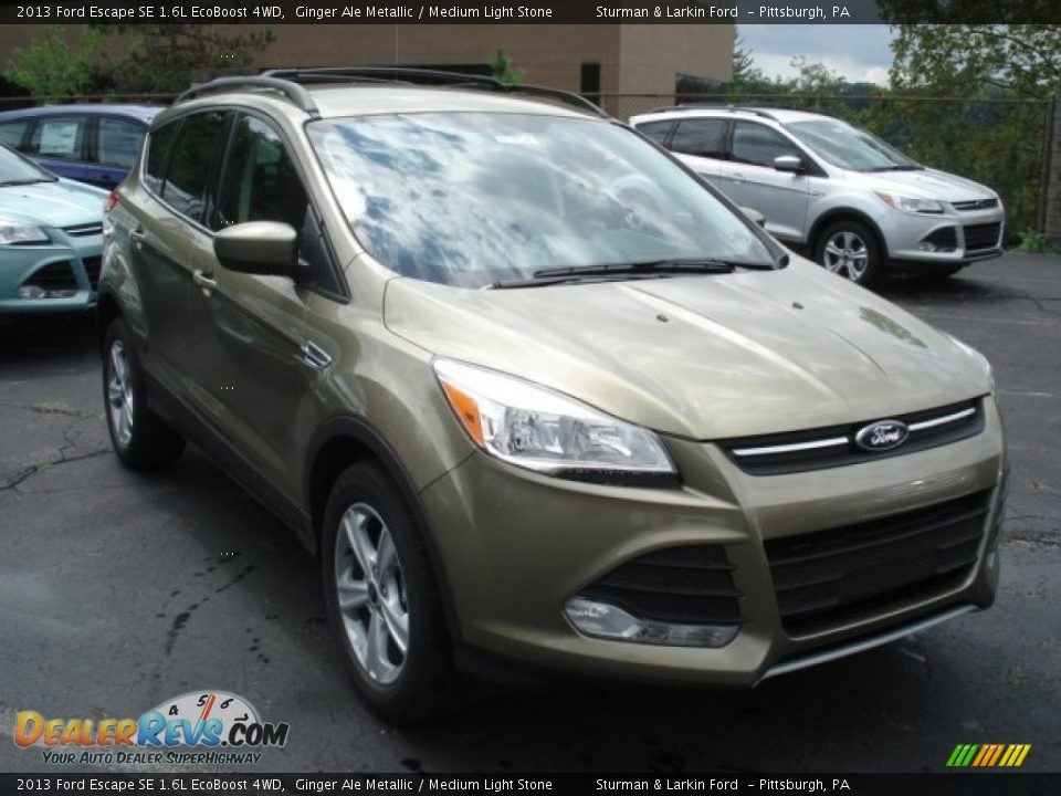 2013 Ford Escape SE 1.6L EcoBoost 4WD Ginger Ale Metallic / Medium Light Stone Photo #1