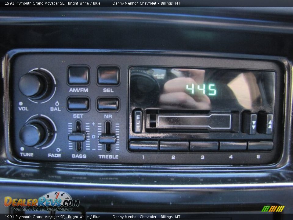 Audio System of 1991 Plymouth Grand Voyager SE Photo #17