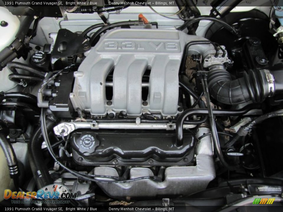 1991 Plymouth Grand Voyager SE 3.3 Liter OHV 12-Valve V6 Engine Photo #28