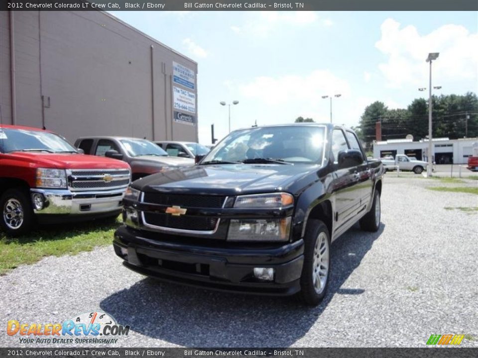2012 Chevrolet Colorado LT Crew Cab Black / Ebony Photo #2