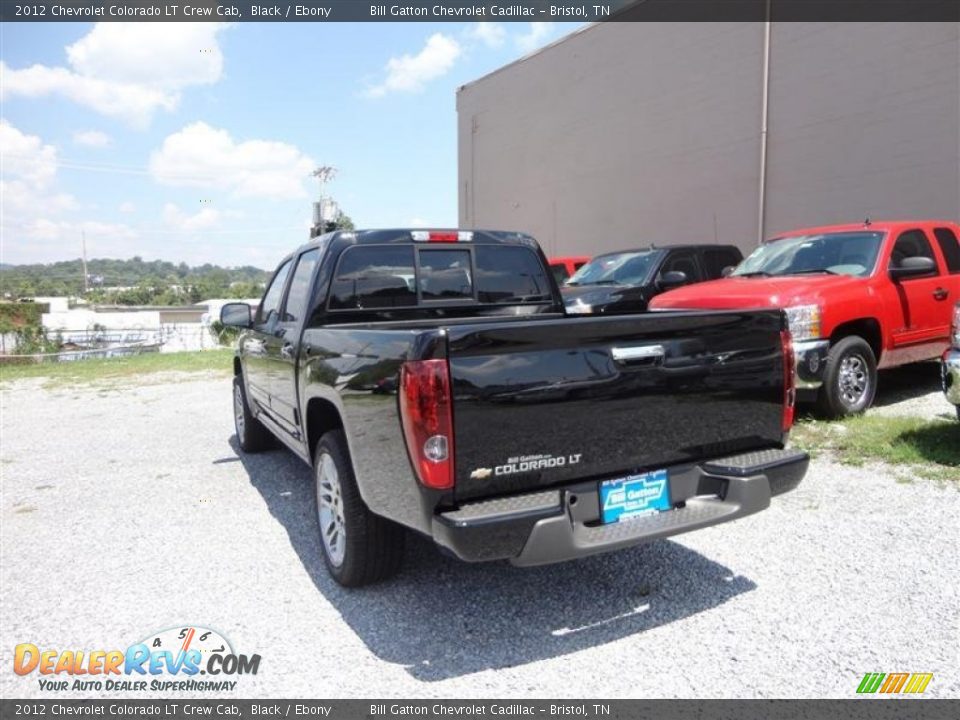 2012 Chevrolet Colorado LT Crew Cab Black / Ebony Photo #3