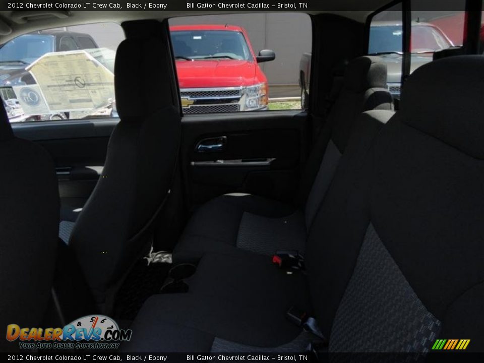 2012 Chevrolet Colorado LT Crew Cab Black / Ebony Photo #4