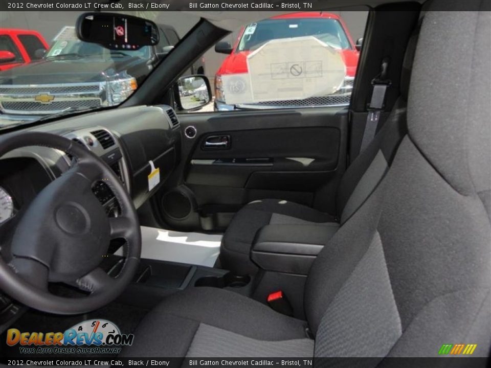 2012 Chevrolet Colorado LT Crew Cab Black / Ebony Photo #5