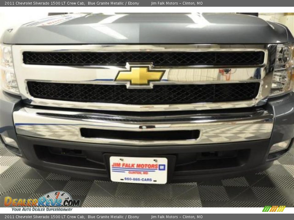 2011 Chevrolet Silverado 1500 LT Crew Cab Blue Granite Metallic / Ebony Photo #5