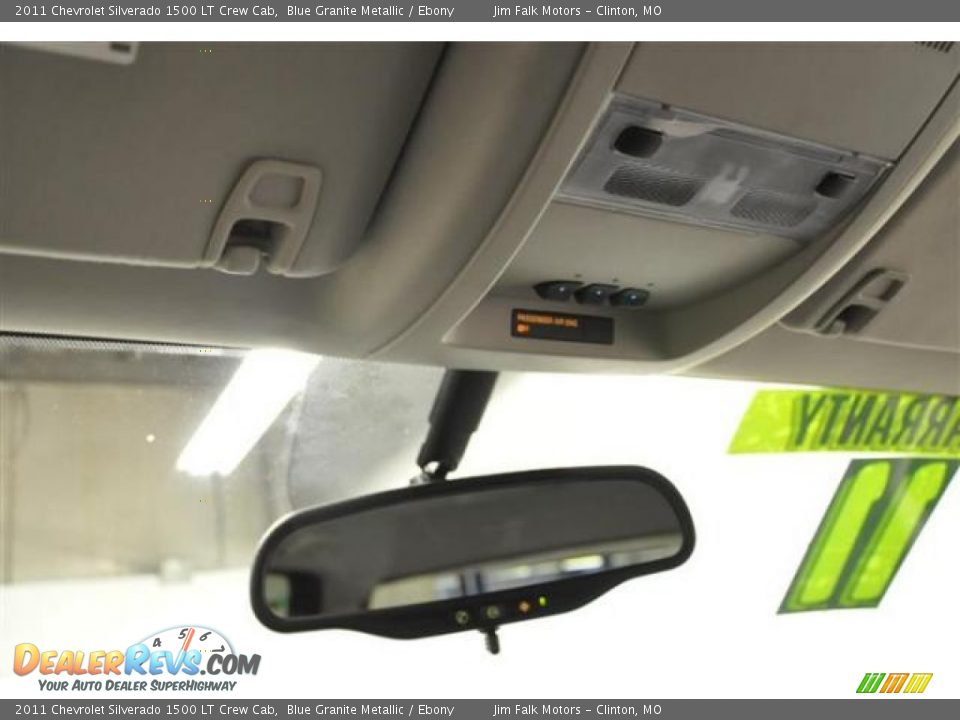 2011 Chevrolet Silverado 1500 LT Crew Cab Blue Granite Metallic / Ebony Photo #15