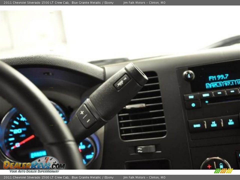 2011 Chevrolet Silverado 1500 LT Crew Cab Blue Granite Metallic / Ebony Photo #20
