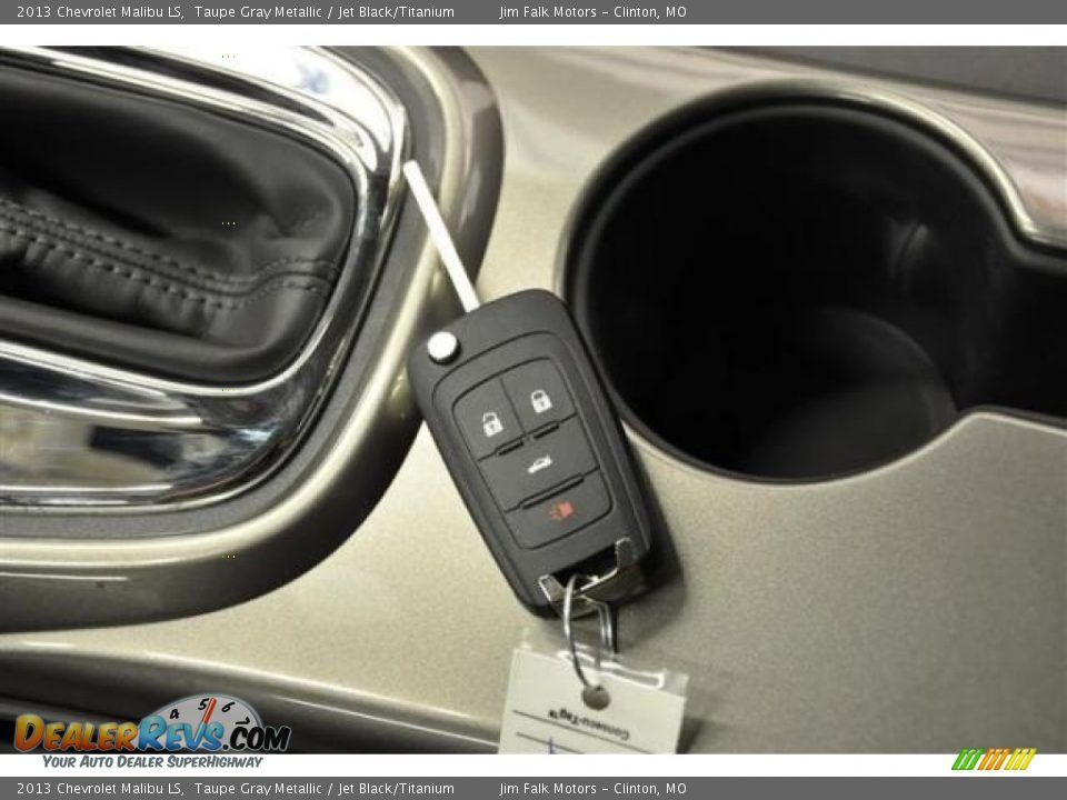 2013 Chevrolet Malibu LS Taupe Gray Metallic / Jet Black/Titanium Photo #22