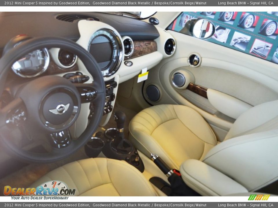 Bespoke/Cornsilk Beige/Walnut Interior - 2012 Mini Cooper S Inspired by Goodwood Edition Photo #6