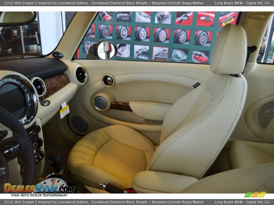 Bespoke/Cornsilk Beige/Walnut Interior - 2012 Mini Cooper S Inspired by Goodwood Edition Photo #7