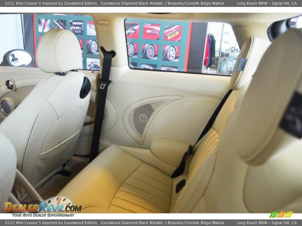 Rear Seat of 2012 Mini Cooper S Inspired by Goodwood Edition Photo #8
