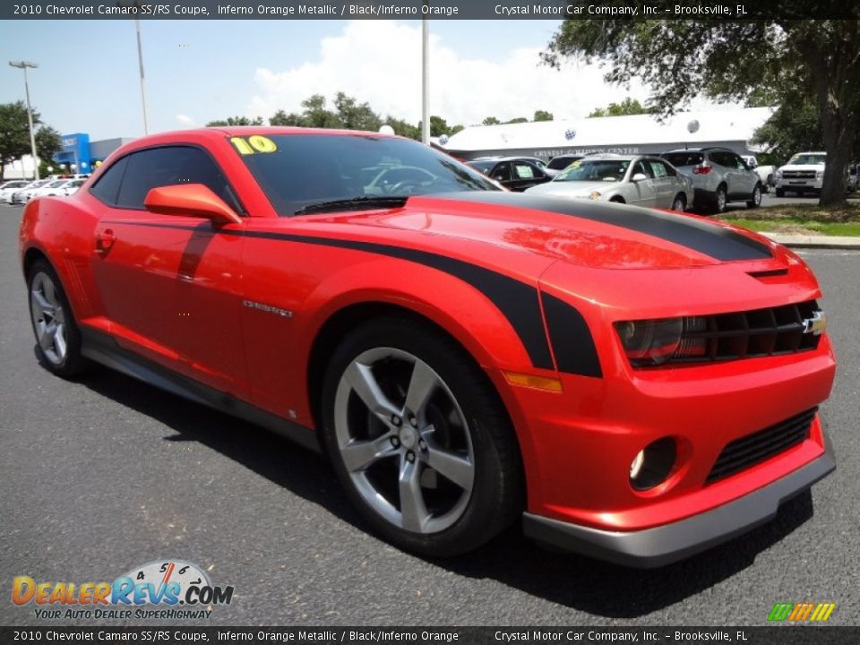 Front 3/4 View of 2010 Chevrolet Camaro SS/RS Coupe Photo #10