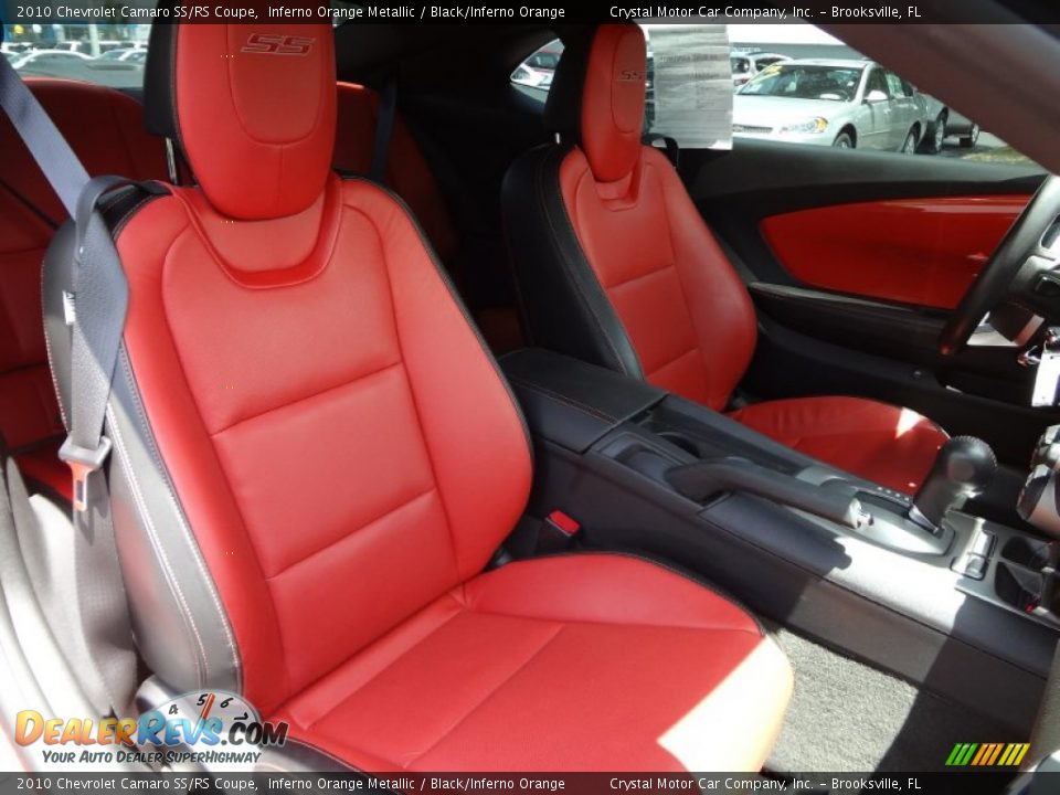 Front Seat of 2010 Chevrolet Camaro SS/RS Coupe Photo #12