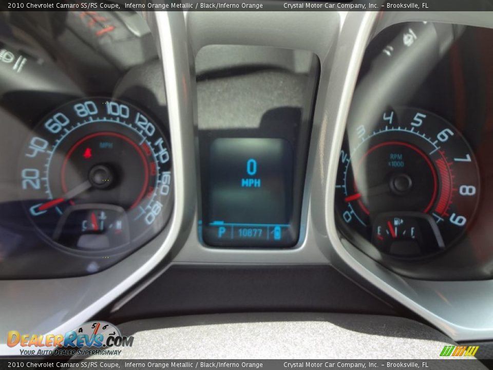 2010 Chevrolet Camaro SS/RS Coupe Gauges Photo #20