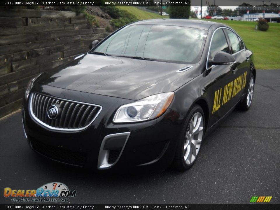 2012 Buick Regal GS Carbon Black Metallic / Ebony Photo #1