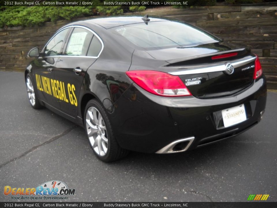 2012 Buick Regal GS Carbon Black Metallic / Ebony Photo #2